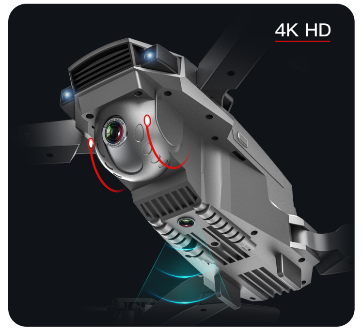 APEX DroneSG907 with 4K Camera, GPS function